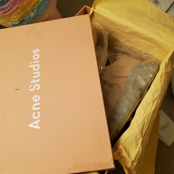 Acne Studios Rockaway leather low top - Picture 7 of 8